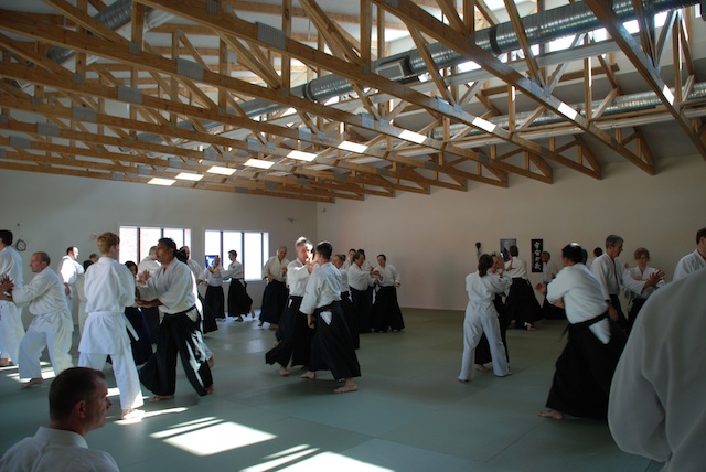 Training at Capital Aikikai