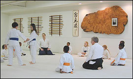 Photo of kids' class at Capital Aikikai on Selim Rd